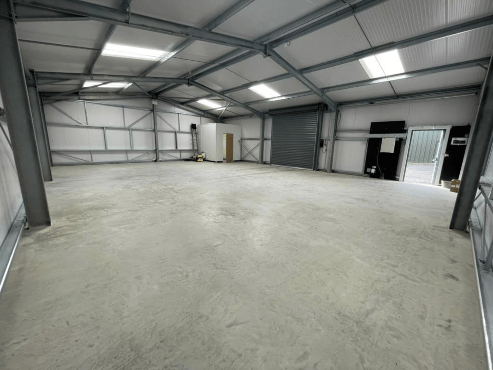 Empty bay
